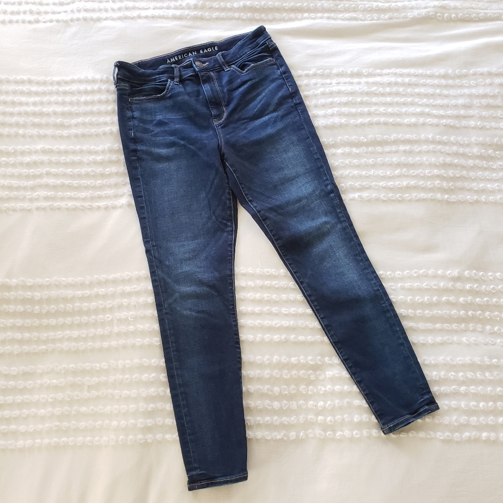American Eagle High Rise Skinny Jeans